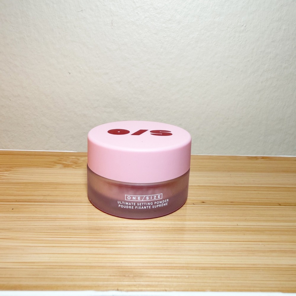 NEW One/Size Ultimate Setting Powder Ultra Pink 6.5g Brightening Loose Powder